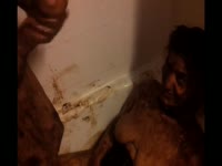 [ Shit Porn Tube ] Couple covered in shit in bathtub fucking and jizzing